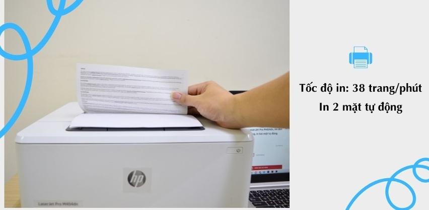 tốc độ máy in 2 mặt HP 404dn tốc độ máy in 2 mặt HP 404dn