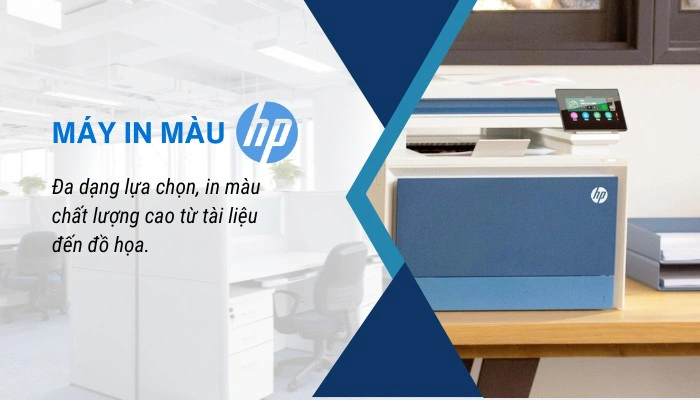 giới thiệu máy in màu HP