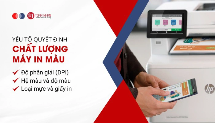 yếu tố quyết định chất lượng in màu