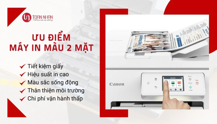 Ưu điểm máy in màu 2 mặt