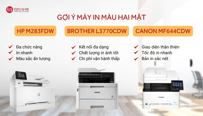 gợi ý máy in màu 2 mặt tốt nhất