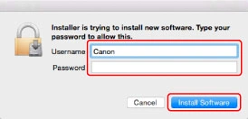 cài đặt driver máy in Canon trên MacOs 7