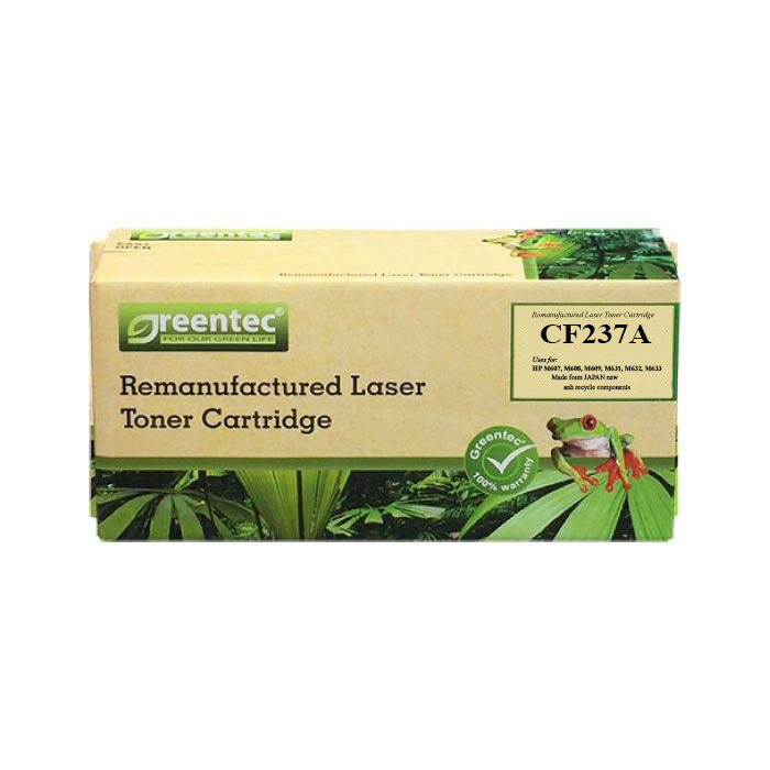 Hộp mực thay thế Greentec HP CF237A (đen) hiệu suất cao, tương thích cho máy in HP 