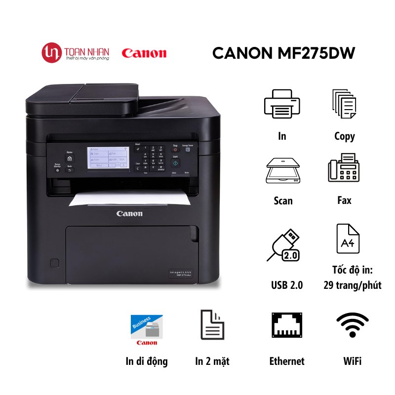 Máy in đa chức năng Canon MF275Dw