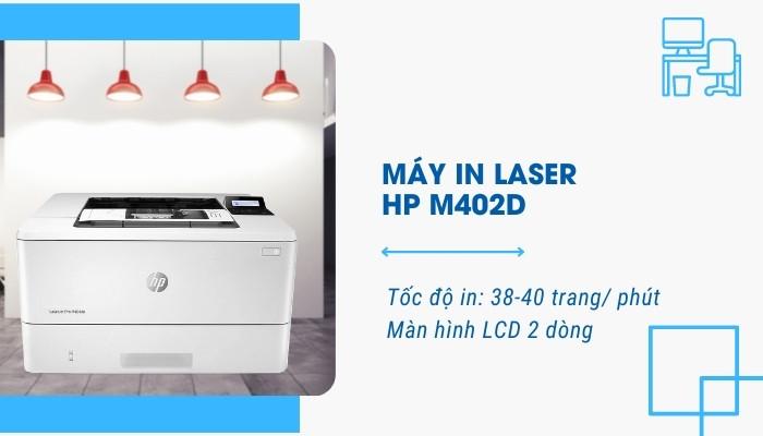 tốc độ máy in laser HP M402d
