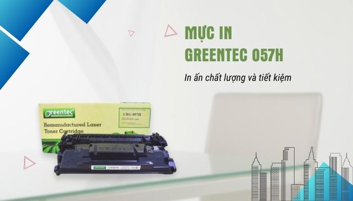 chất lượng mực in tương thích Greentec 057H