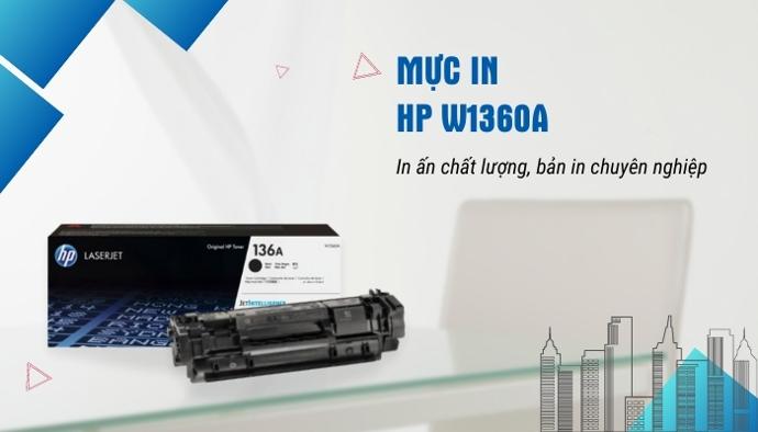mực in HP W1360A chất lượng