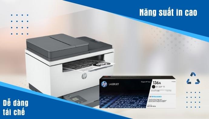 năng suất mực in HP W1360A