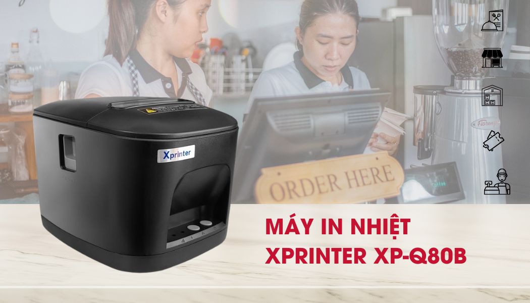 máy in nhiệt Xprinter XP-q80B
