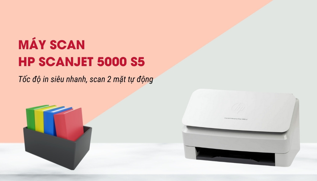 tổng quan máy scan HP Scanjet 5000 s5