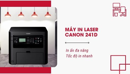 tốc độ máy in laser đa năng Canon MF241d