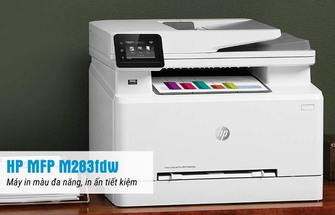 máy in màu đa năng HP M283fdw