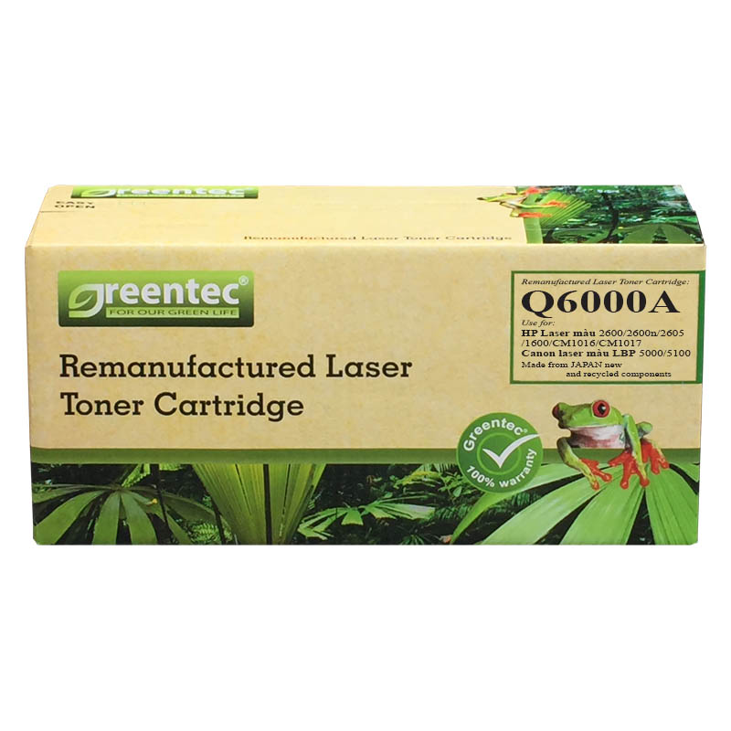 Mực in laser màu Greentec Q6000A  1