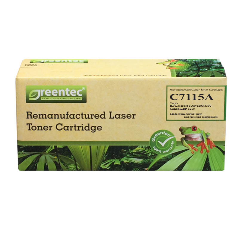 Mực in laser đen trắng Greentec C7115A 2