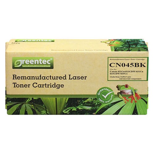 Mực in laser màu Greentec CN045BK