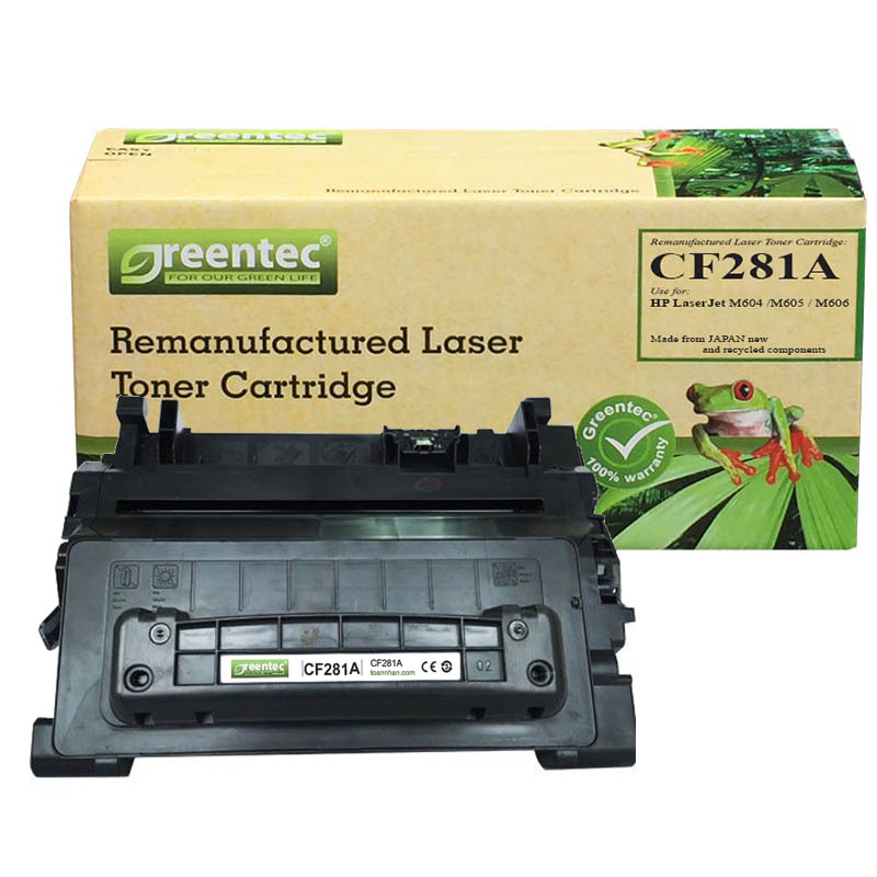 Mực in laser đen trắng Greentec CF281A