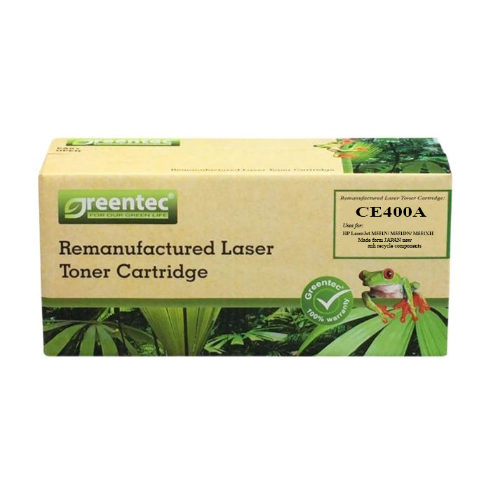 Mực in laser màu Greentec CE400A