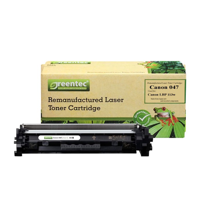 Mực in laser đen trắng Greentec CRG-047