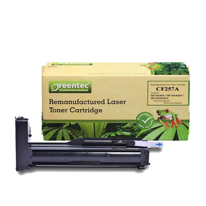 Drum laser đen trắng Greentec CF257A
