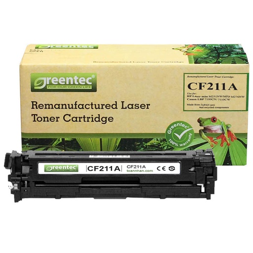 [CAR-GT-CF211A] Mực in laser màu Greentec CF211A