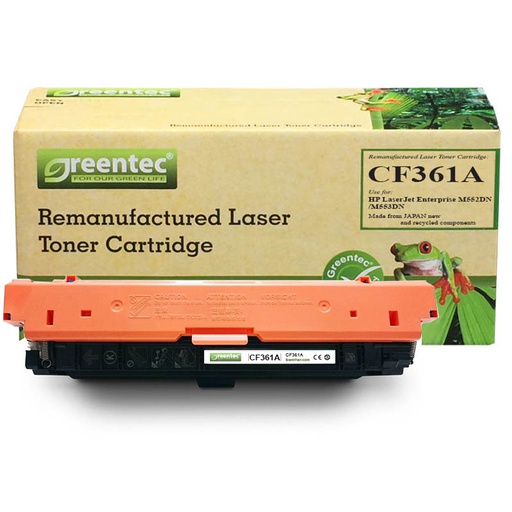 [CAR-GT-CF361A] Mực in laser màu Greentec CF361A