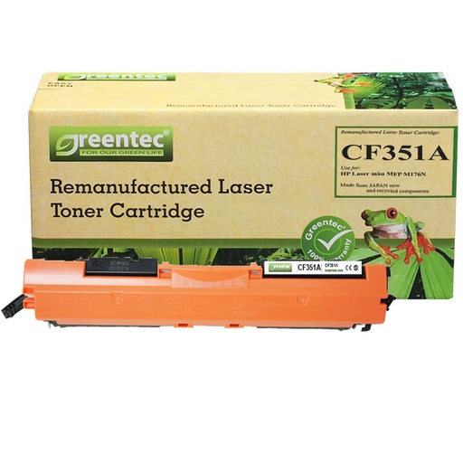 [CAR-GT-CF351A] Mực in laser màu Greentec CF351A