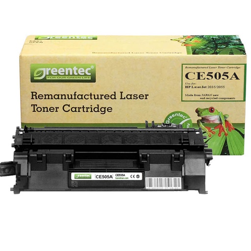 [CAR-GT-CE505A] Mực in laser đen trắng Greentec CE505A