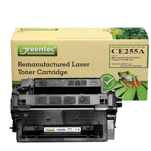 [CAR-GT-CE255A] Mực in laser đen trắng Greentec CE255A