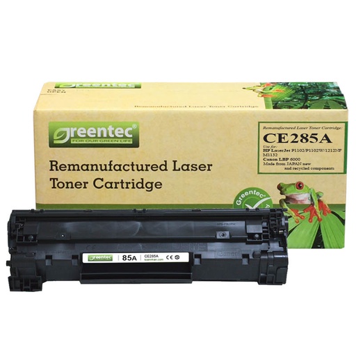 [CAR-GT-CE285A] Mực in laser đen trắng Greentec CE285A